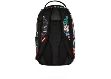 Sprayground Split Cybershark DLXSV Backpack Black