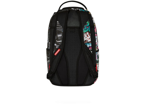 Sprayground Split Cybershark DLXSV Backpack Black
