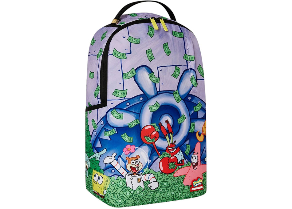 Sprayground SpongeBob Crew Money Bath DLXR Backpack Multicolor