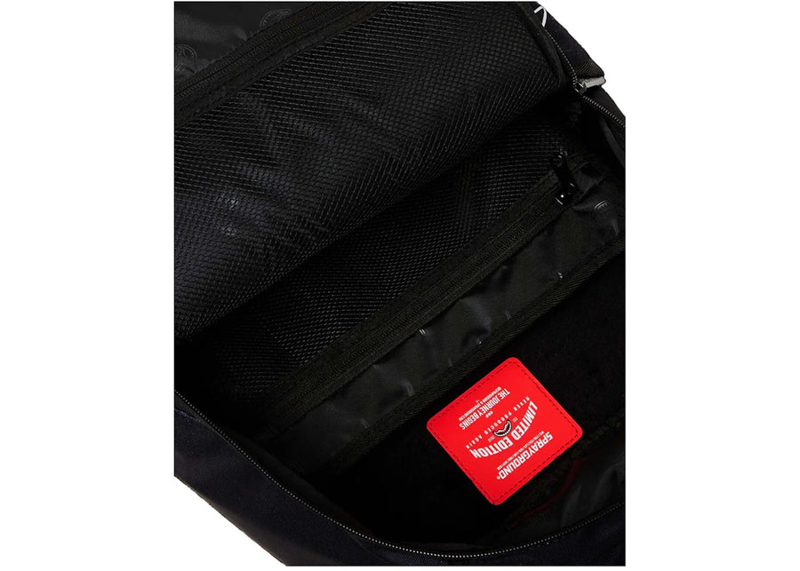 Le succès de Sprayground Scribble Shark est imminent (DLXSR) Sac à dos Noir/Blanc