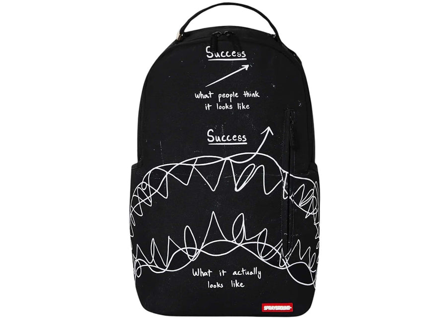 Le succès de Sprayground Scribble Shark est imminent (DLXSR) Sac à dos Noir/Blanc