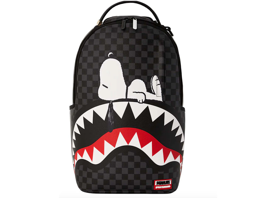 Sac à dos Sprayground x Peanuts Snoopy Sunday Chilling (DLXV) Noir/Gris