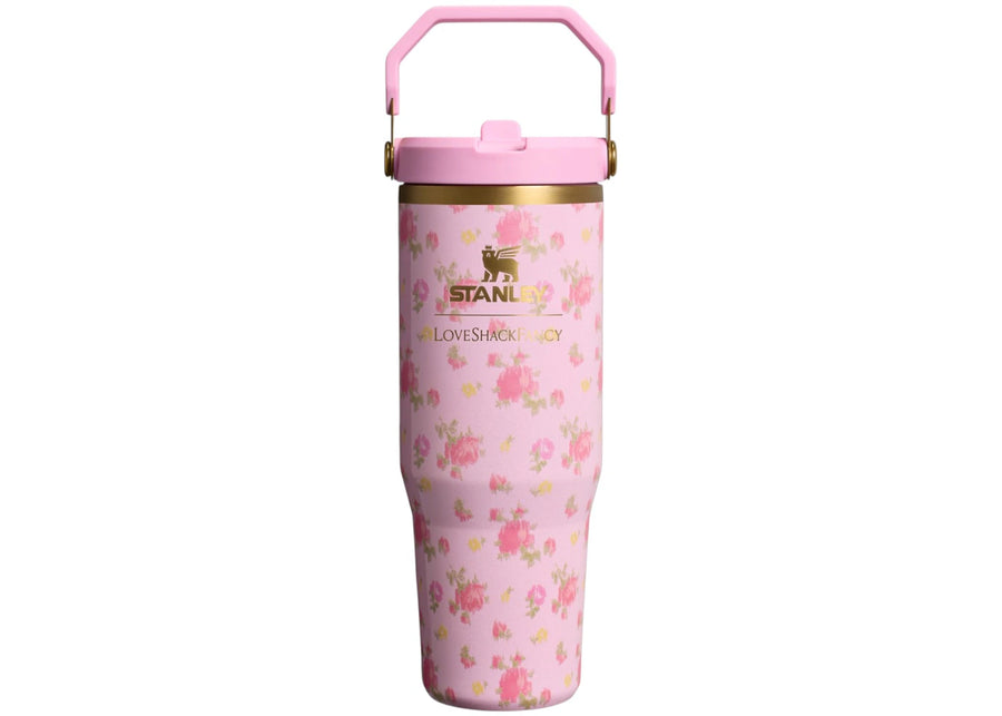 Stanley 1913 x LoveShackFancy IceFlow Flip Straw 30oz Tumbler Ibiza Sunset