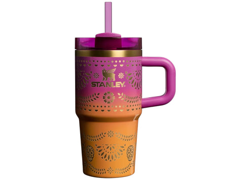 Stanley Dia de Muertos Quencher H2.0 FlowState 20oz Tumbler Sunrise Catrina
