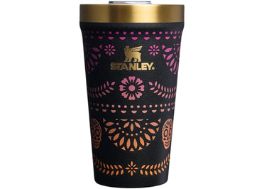 Stanley Dia de Muertos Stacking Beer H2.0 FlowState 16oz Pint Midnight Catrina