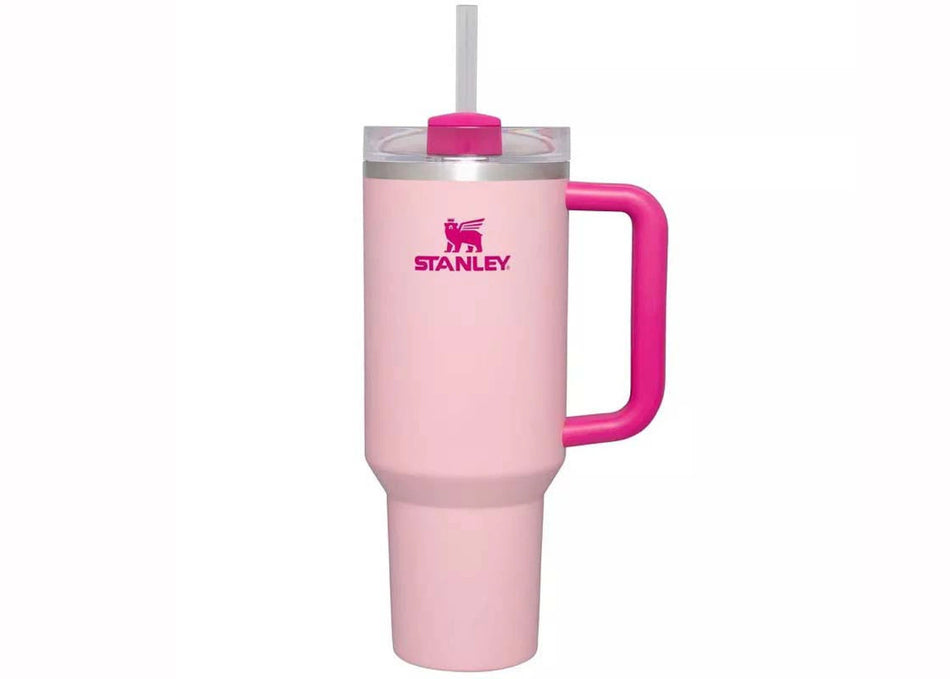 Stanley Flamingo Quencher 40oz Tumbler Pink