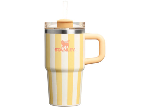 Stanley Flowstate Quencher 20oz Tumbler Butter Cabana Gloss