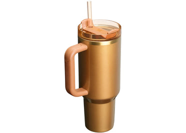 Stanley Flowstate Quencher 40oz Tumbler Copper Tinsel
