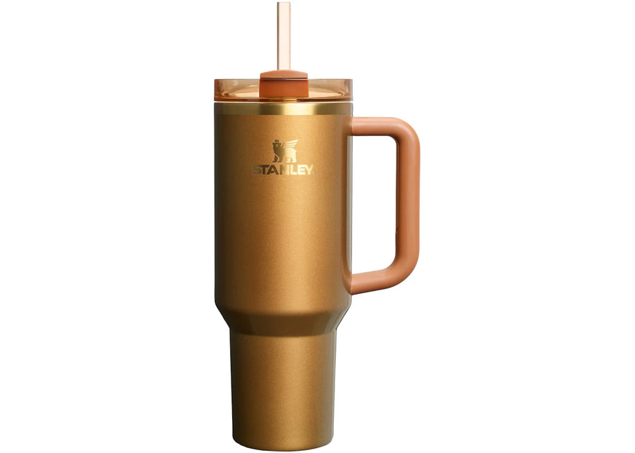Gobelet Stanley Flowstate Quencher 40 oz, couleur cuivre scintillant