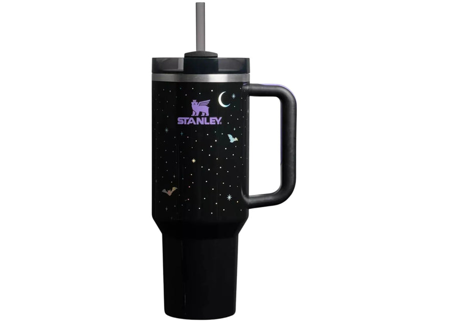 Stanley Halloween Flowstate Quencher 40oz Tumbler Spellcast Black