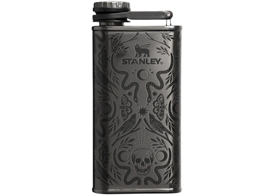 Stanley The Halloween Easy Fill 8oz Flask Deadly Damask