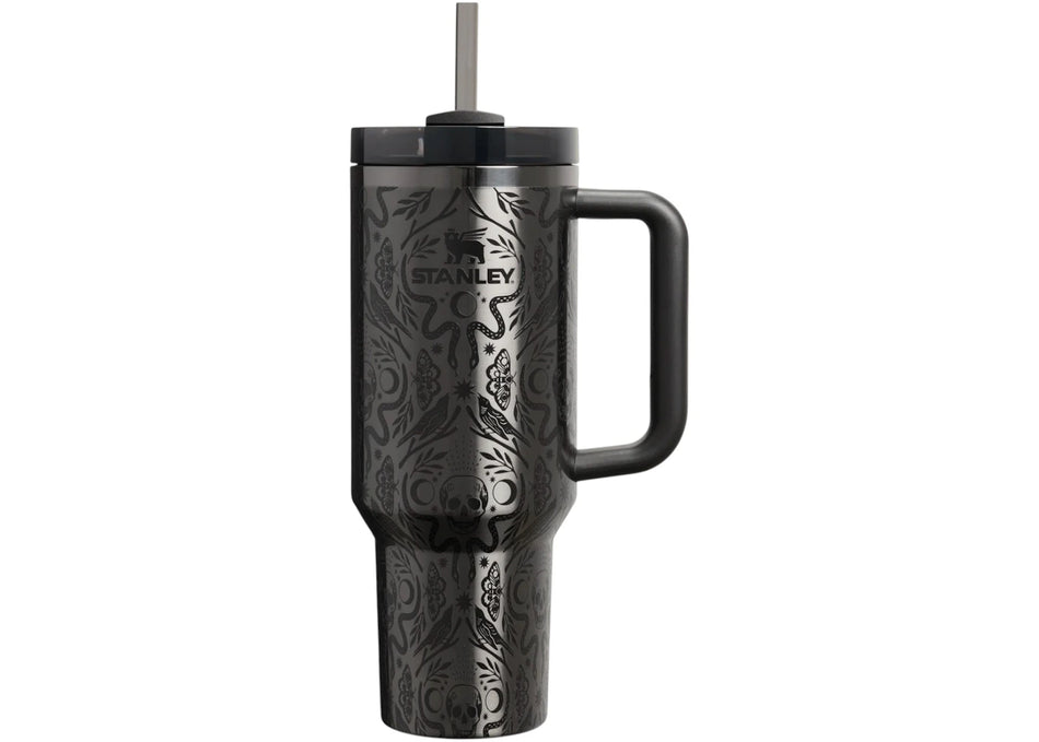 Stanley The Halloween Quencher H2.0 FlowState 40oz Tumbler Deadly Damask
