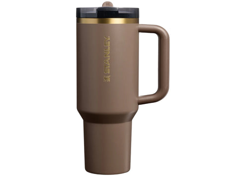 Stanley The Quencher ProTour Flip Straw 40oz Tumbler Espresso Gold
