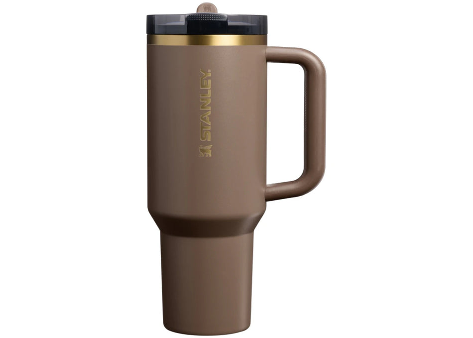 Stanley The Quencher ProTour Flip Straw 40oz Tumbler Espresso Gold