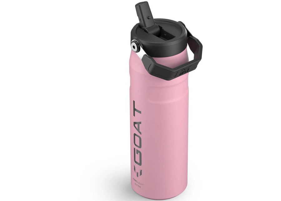 Stanley x Leo Messi The GOAT Collection Iceflow 24oz Bottle With Flip Straw Lid Messi GOAT Pink