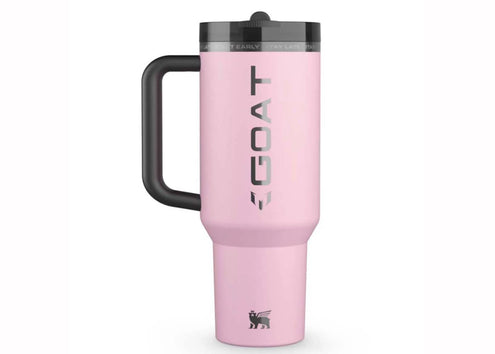 Stanley x Leo Messi The GOAT Collection Protour Flip Straw Quencher 40oz Tumbler Messi GOAT Pink