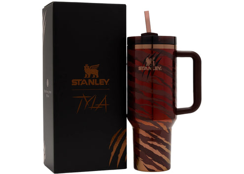 Stanley x TYLA TYGER Flowstate Quencher 40oz Tumbler Bronze