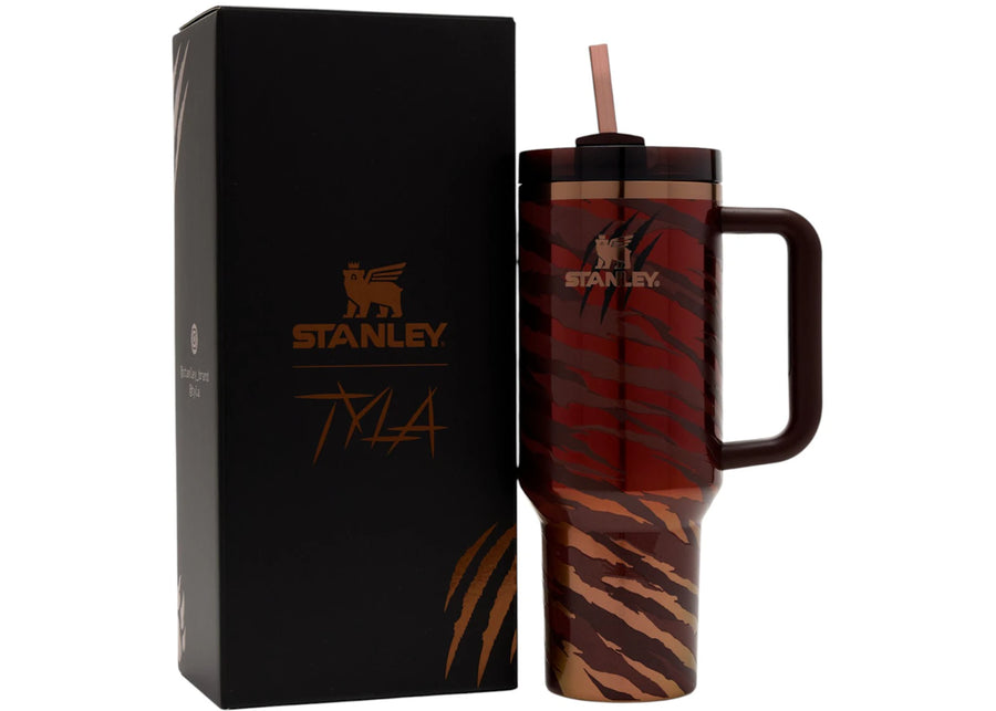Gobelet isotherme Stanley x TYLA TYGER Flowstate Quencher 1,2 L (40 oz) Bronze
