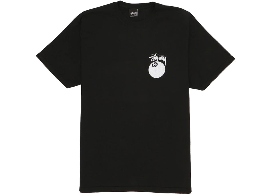 Stussy 8 Ball Pigment Dyed Tee Black