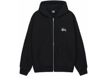 Stussy Basic Stussy Zip Hoodie Black