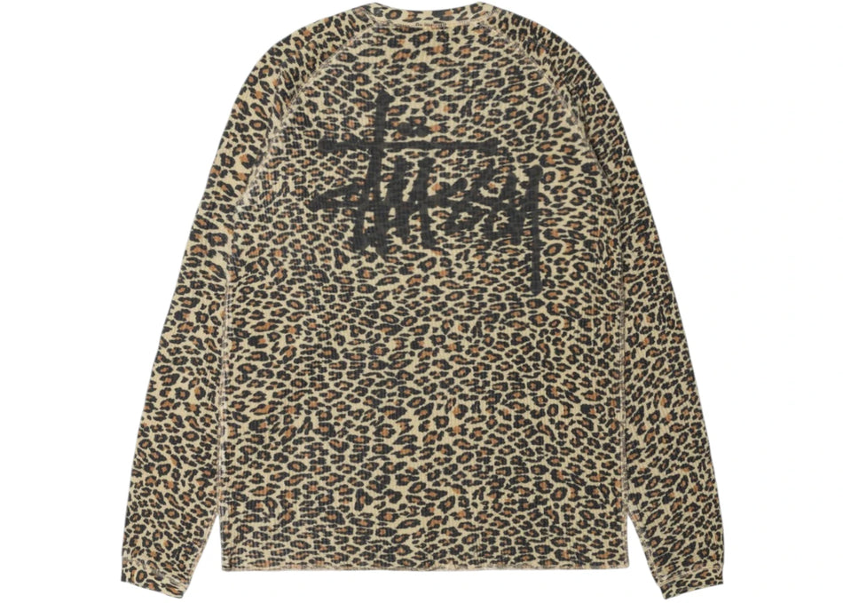 Stussy Basic Thermal Leopard