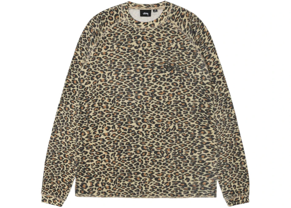Stussy Basic Thermal Leopard