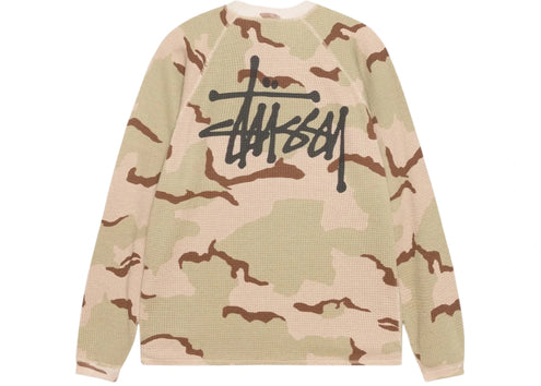 Stussy Basic Thermal Sand Camo