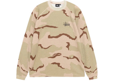 Stussy Basic Thermal Sand Camo