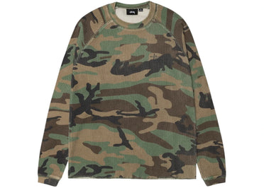 Stussy Basic Thermal Woodland Camo