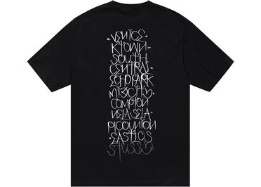 Stussy Born X Raised Handstyles Tee Black
