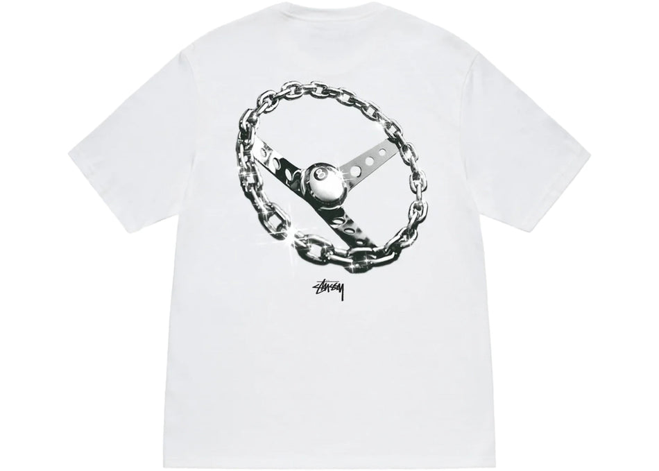 Stussy Chain-Link T-shirt White