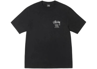 Stussy Classic Gear Pigment Dyed Tee Black