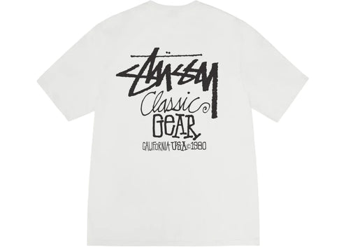 Stussy Classic Gear Pigment Dyed Tee Natural