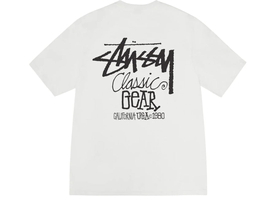 T-shirt Stussy Classic Gear teint aux pigments naturels