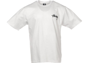 Stussy Fuzzy Dice Tee White