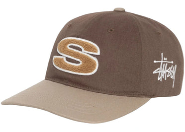 Stussy Low Pro Chenille S Strapback Hat Brown