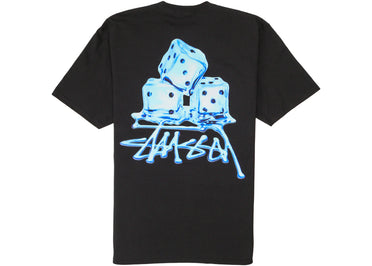 Stussy Melted Tee Black