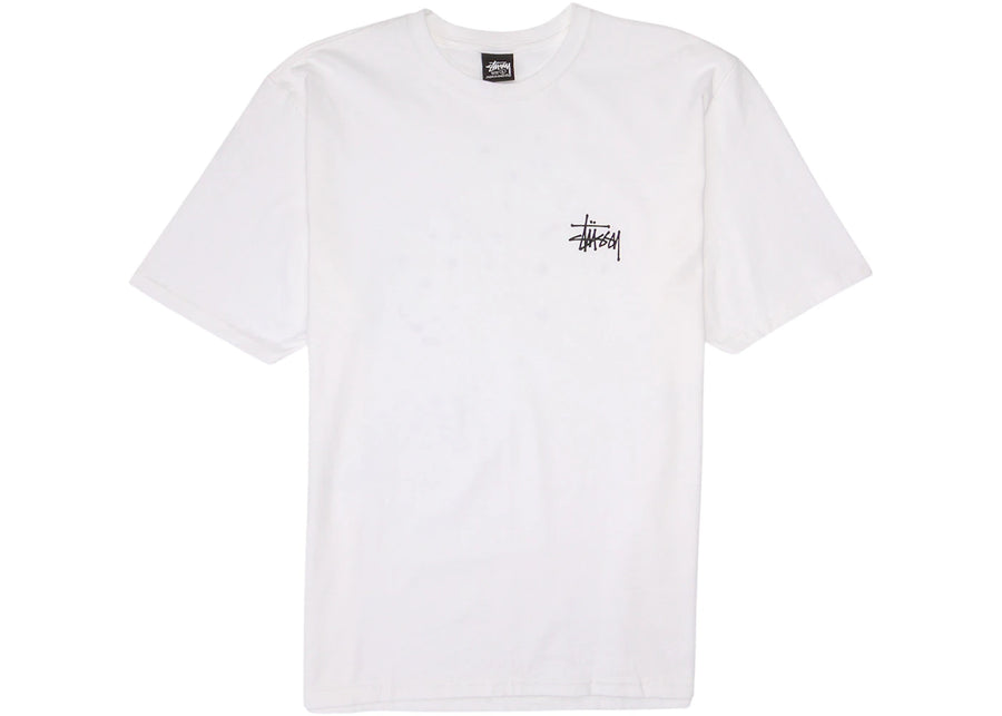 T-shirt Stussy Melted blanc