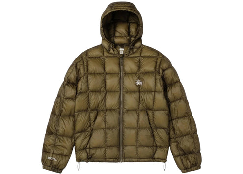 Stussy Midweight Hooded Puffer Olive