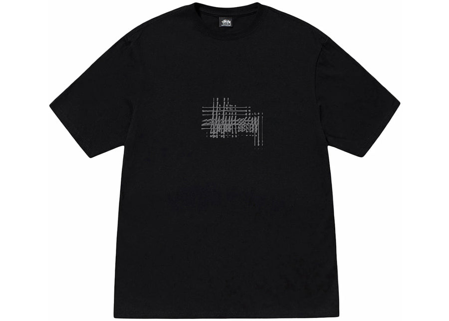 T-shirt Stussy Refracted noir