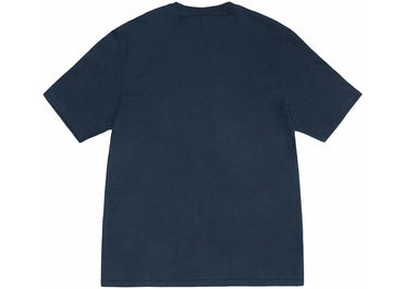 T-shirt Stussy Refracted bleu marine