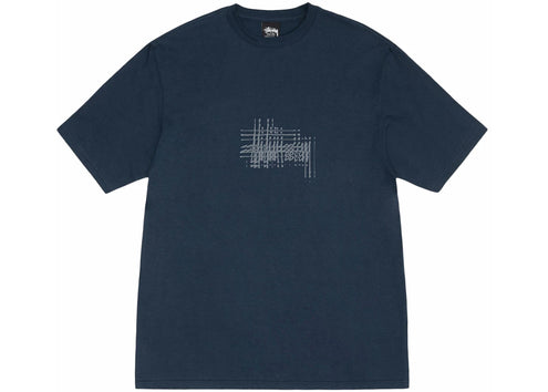 Stussy Refracted Tee Navy