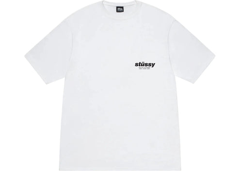 Stussy Rollers Tee White