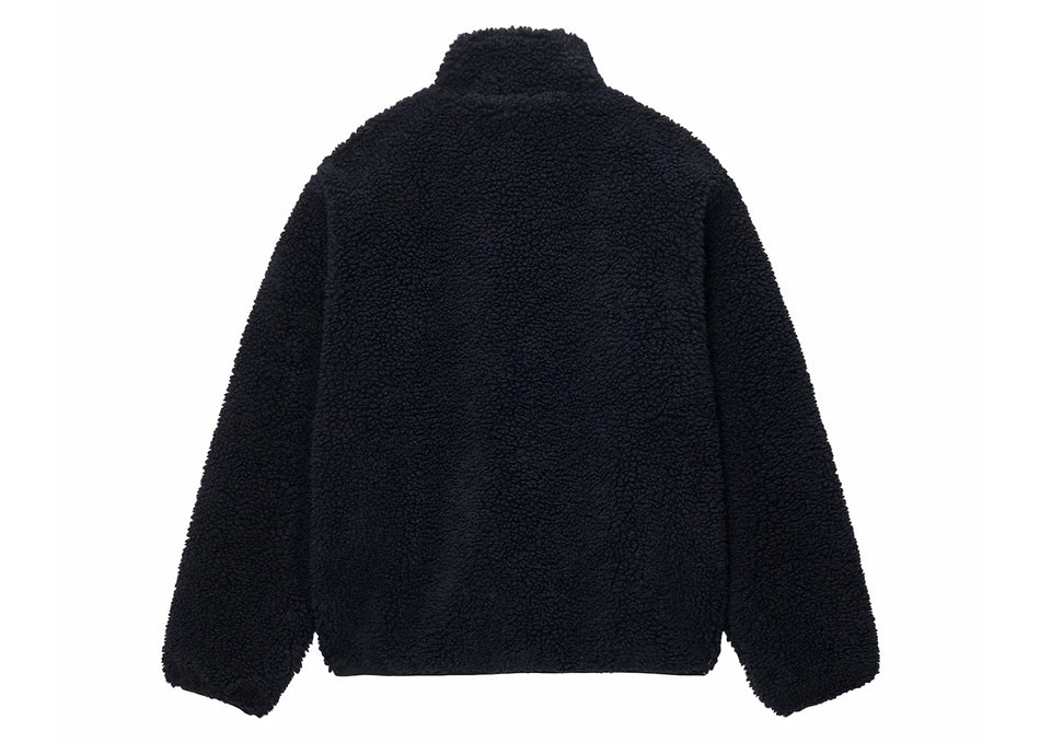 Stussy Sherpa Reversible Jacket Black