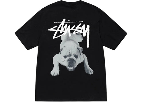 Stussy Stock Dog Tee Black