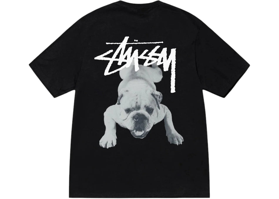 Stussy Stock Dog Tee Black