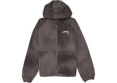 Stussy Wave Dye Beach Shell Jacket Black