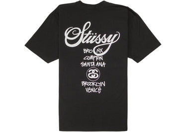 Stussy World Tour T-shirt Black