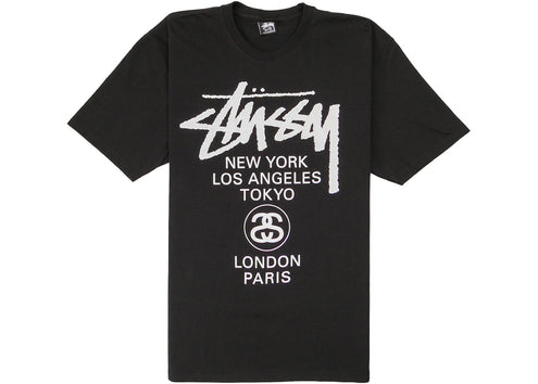 Stussy World Tour T-shirt Black