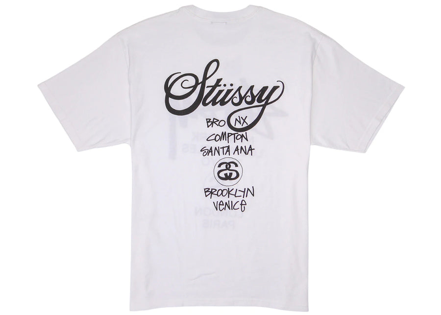 Stussy World Tour T-shirt White